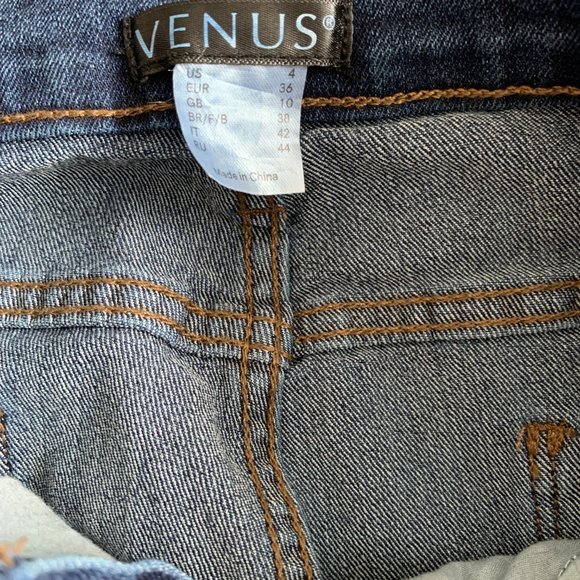 VENUS Denim Lace Up Skinny Jeans - Picture 5 of 5
